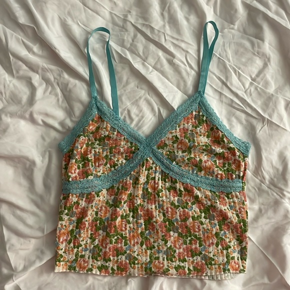 Wild fable tank floral pattern - Picture 1 of 2